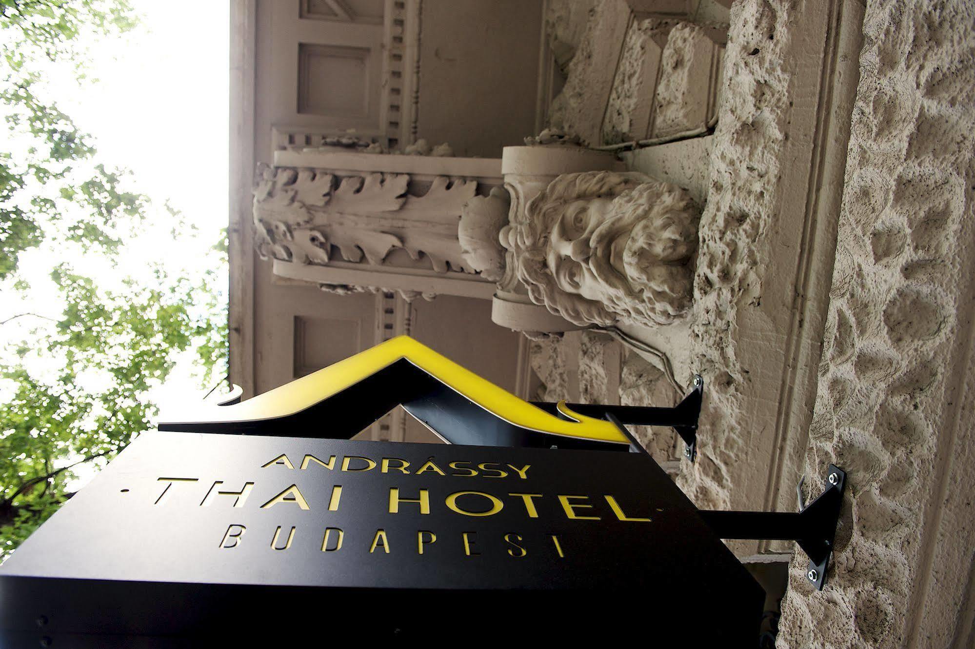 Andrassy Thai Hotel Budapest Extérieur photo